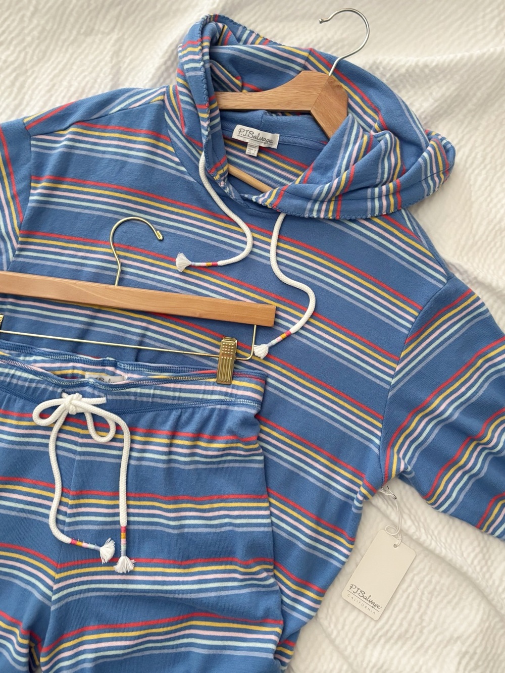 Pj Salvage Striped Lounge Set